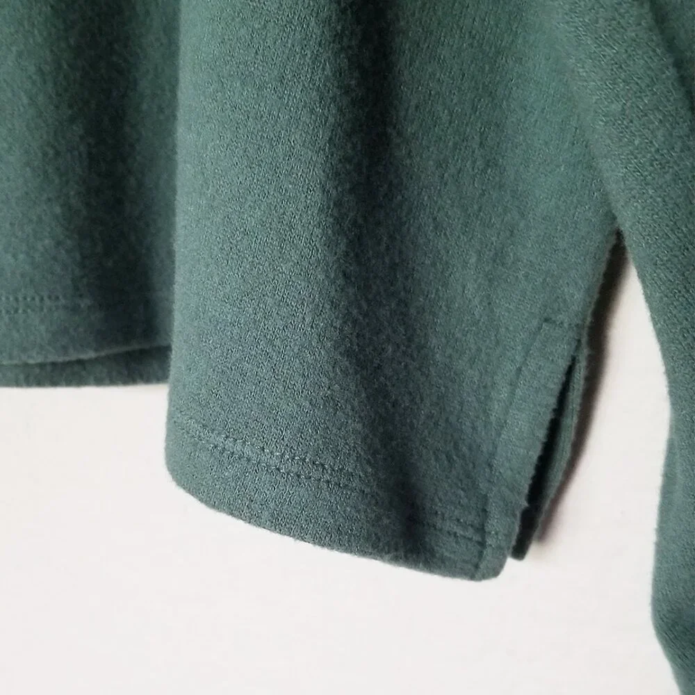 Madewell Dreamiest Knit Long-Sleeve Tee Size M Simply Sage Green Balloon Slv $68 - Picture 13 of 15